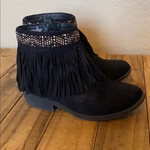 Fringe Booties